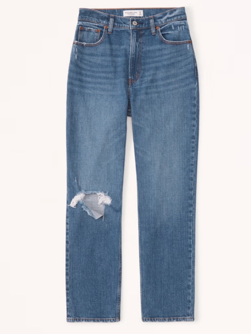 Abercrombie & Fitch The Ankle Straight Ultra High Rise Curve Love sz. 8/29